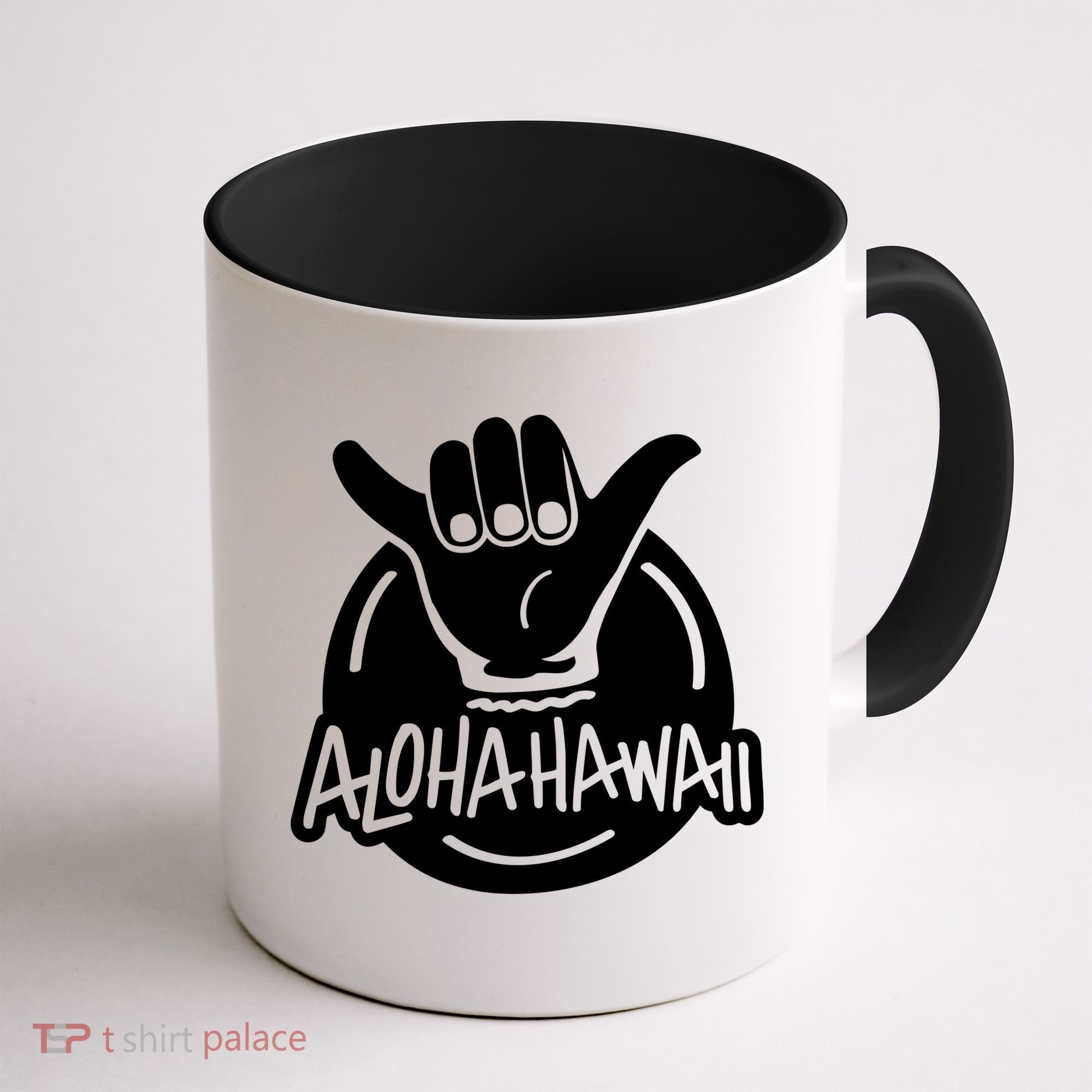 Aloha Hawaii Hand Coffee Mug