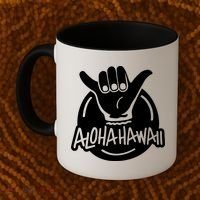 Aloha Hawaii Hand Coffee Mug thumb 2