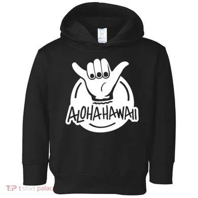 Aloha Hawaii Hand Toddler Hoodie