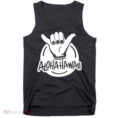 Aloha Hawaii Hand Tank Top