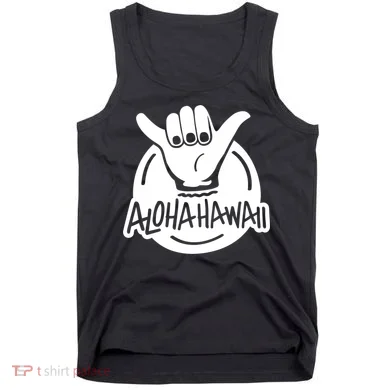 Aloha Hawaii Hand Tank Top