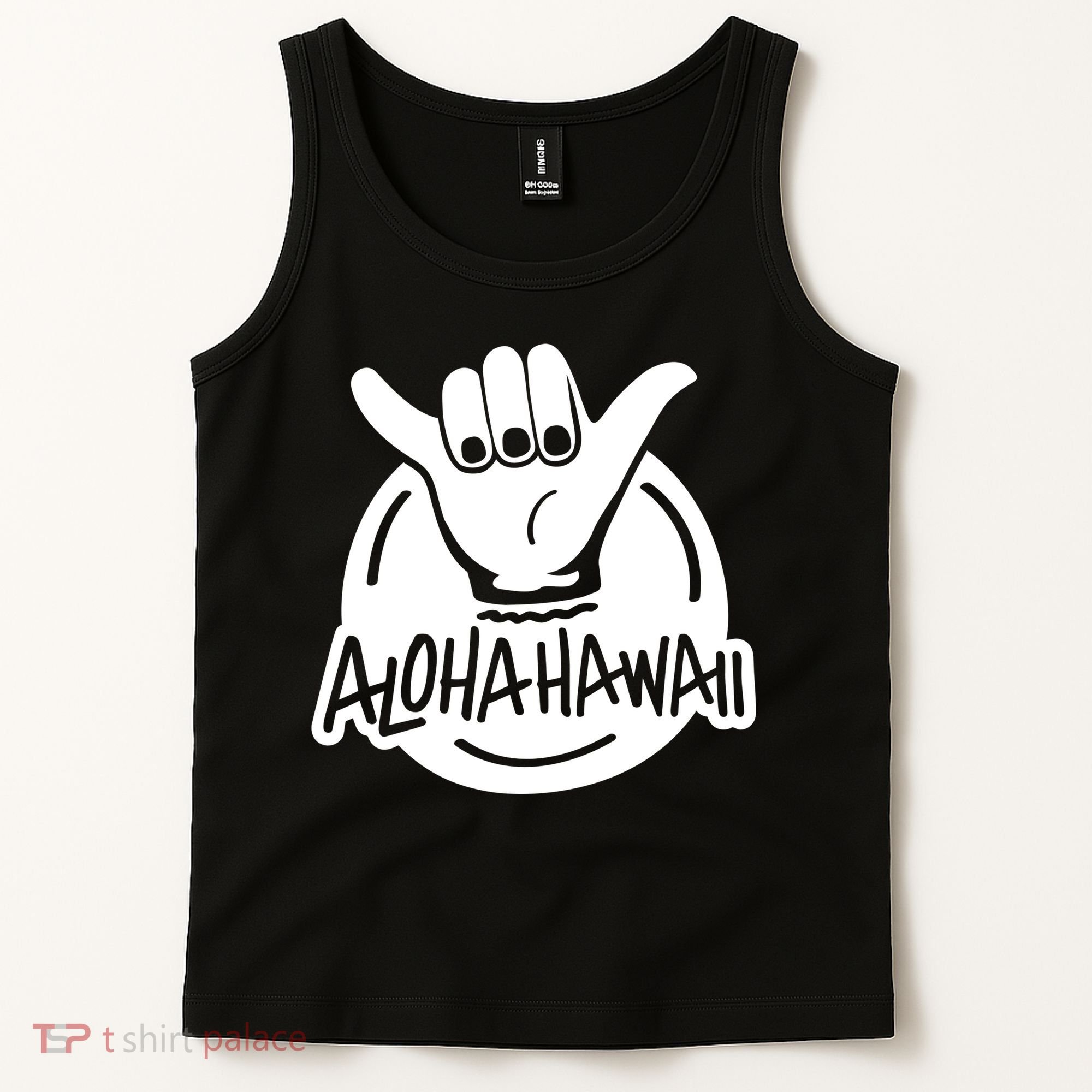 Aloha Hawaii Hand Tank Top