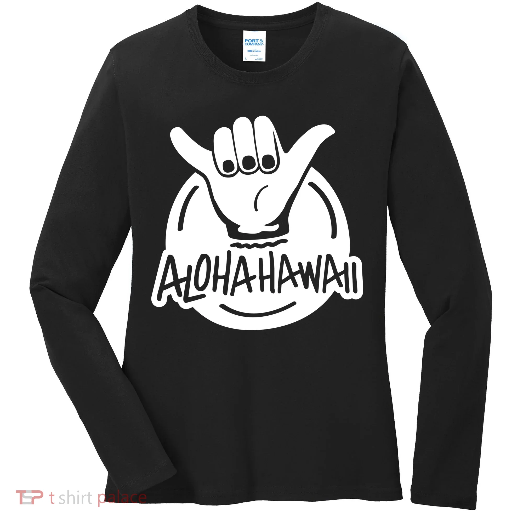 Aloha Hawaii Hand Women's Long Sleeve Shirt