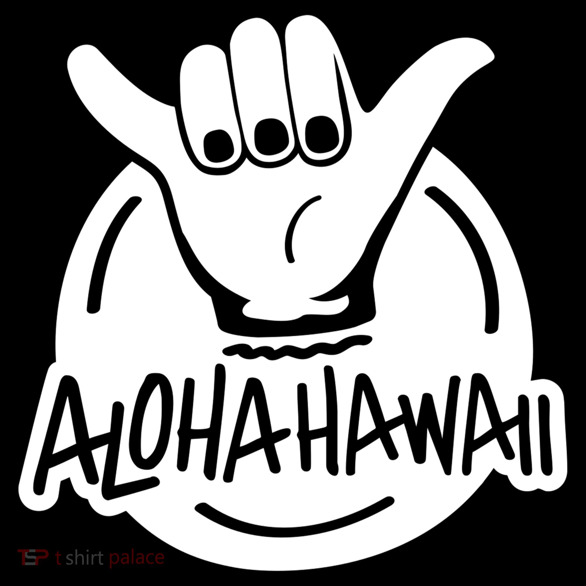 Aloha Hawaii Hand Kids Long Sleeve Shirt