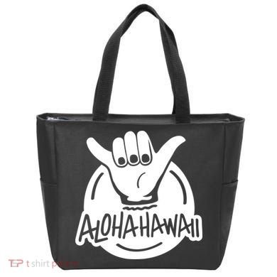Aloha Hawaii Hand Tote Bag