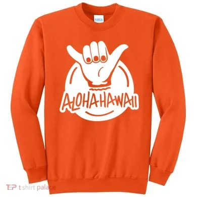 Aloha Hawaii Hand Sweatshirt