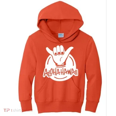 Aloha Hawaii Hand Kids Hoodie