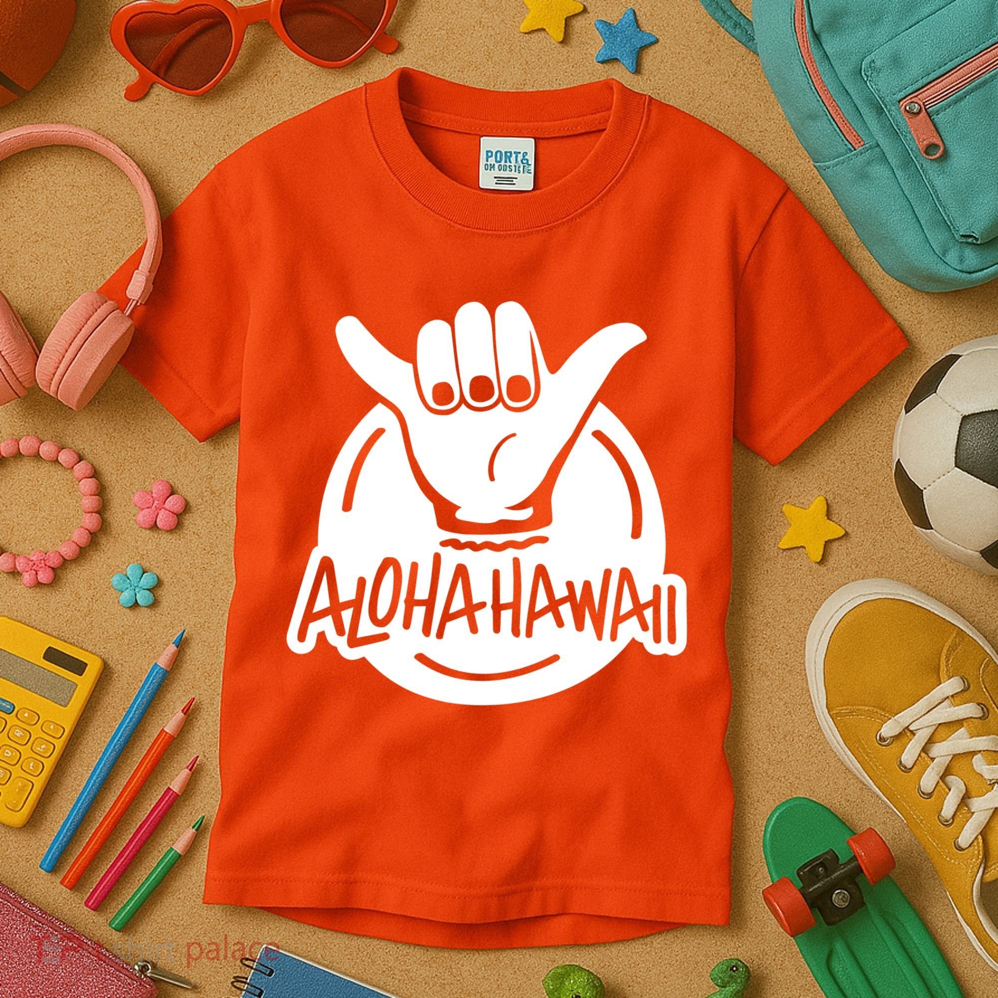 Aloha Hawaii Hand Kids T-Shirt