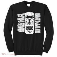 Aloha Hawaii Tiki Statue Sweatshirt thumb 0