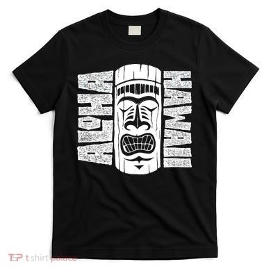 Aloha Hawaii Tiki Statue T-Shirt