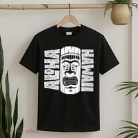 Aloha Hawaii Tiki Statue T-Shirt thumb 2