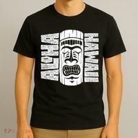 Aloha Hawaii Tiki Statue T-Shirt thumb 3