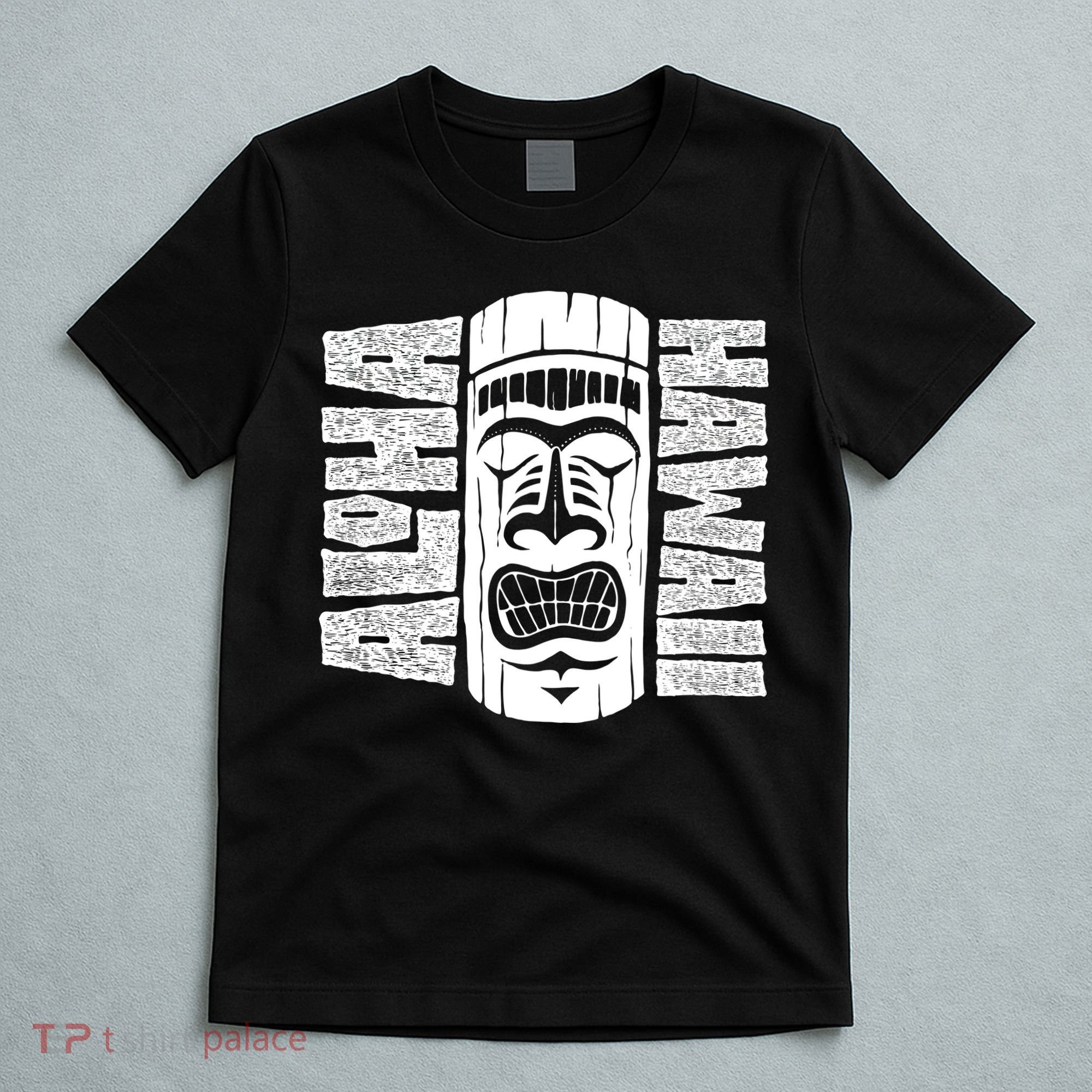 Aloha Hawaii Tiki Statue T-Shirt