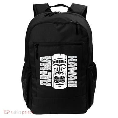 Aloha Hawaii Tiki Statue Backpack