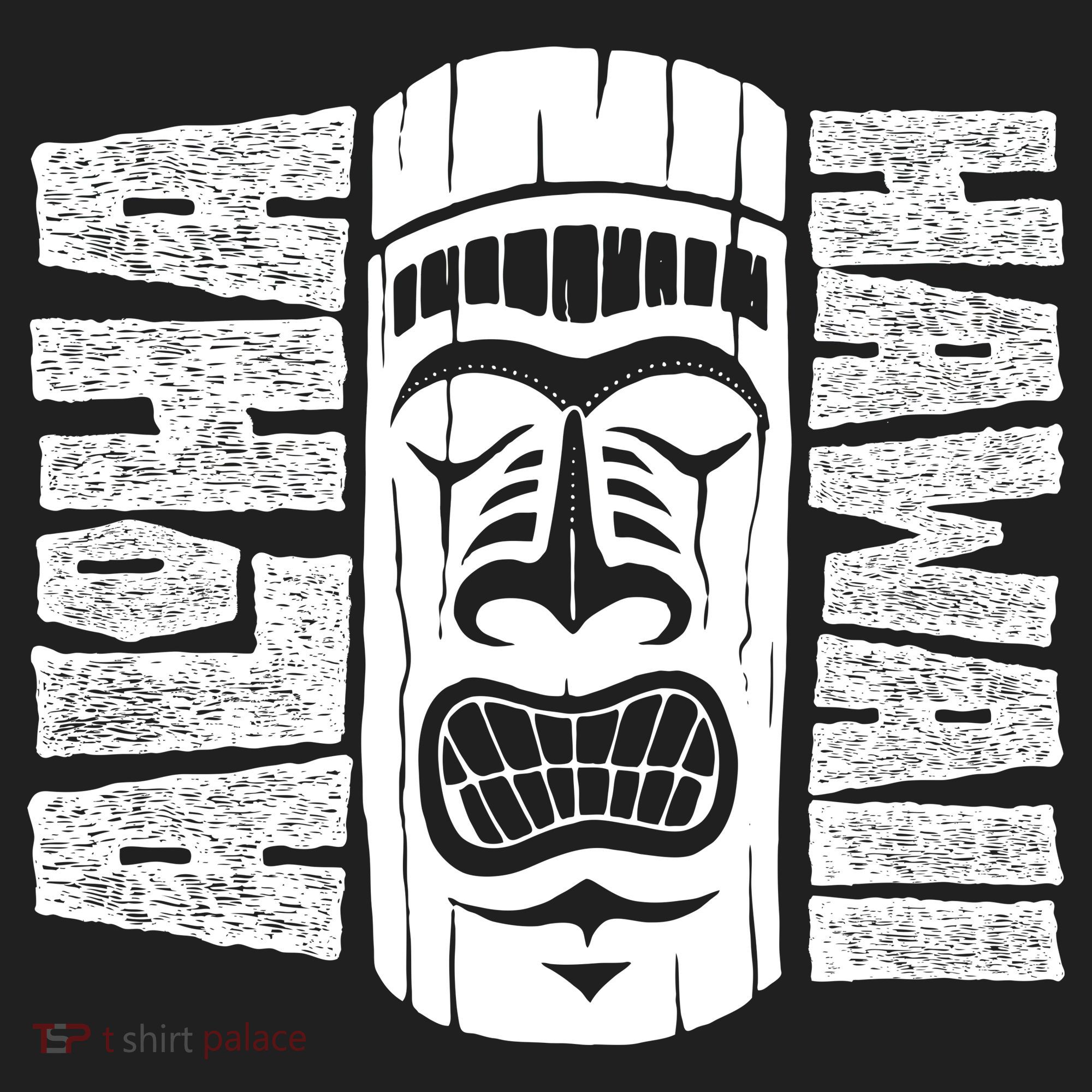 Aloha Hawaii Tiki Statue Tumbler
