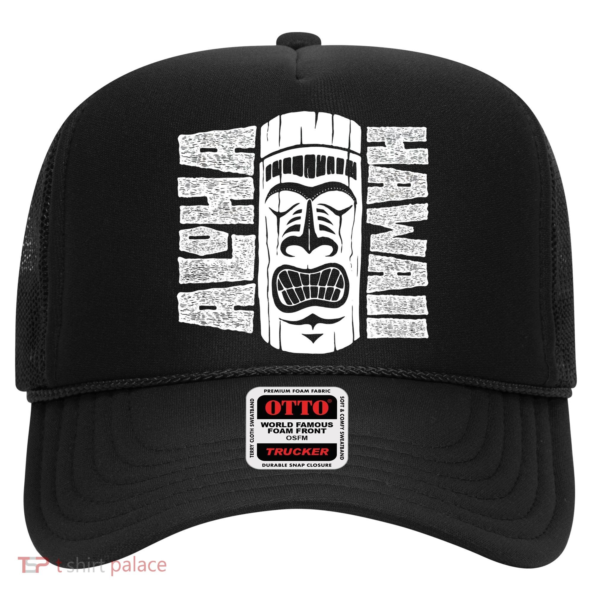 Aloha Hawaii Tiki Statue Hat