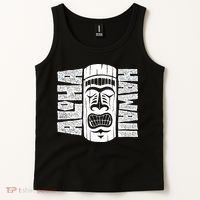Aloha Hawaii Tiki Statue Tank Top thumb 2