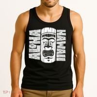 Aloha Hawaii Tiki Statue Tank Top thumb 3