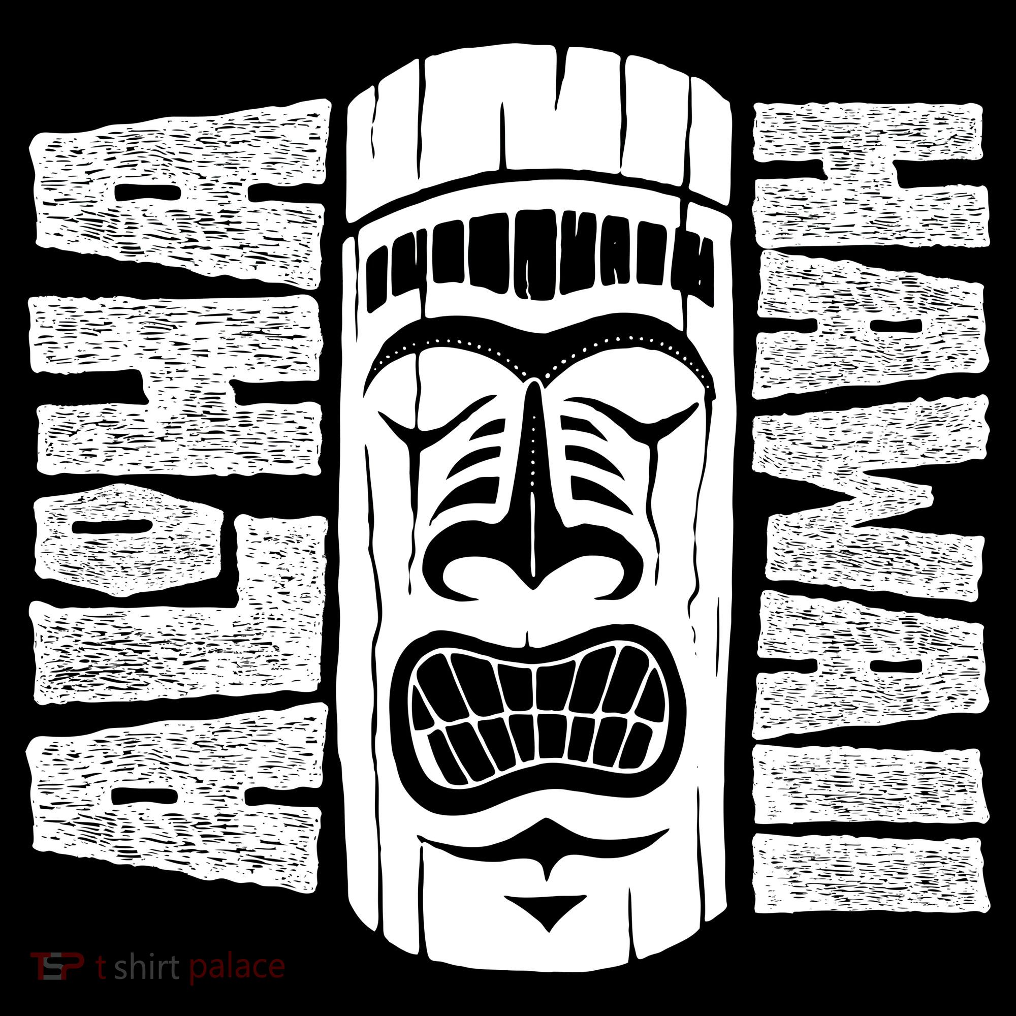 Aloha Hawaii Tiki Statue Tank Top
