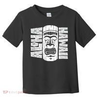 Aloha Hawaii Tiki Statue Toddler T-Shirt thumb 0