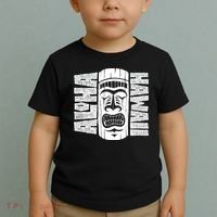 Aloha Hawaii Tiki Statue Toddler T-Shirt thumb 2