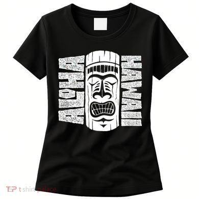 Aloha Hawaii Tiki Statue Women's T-Shirt