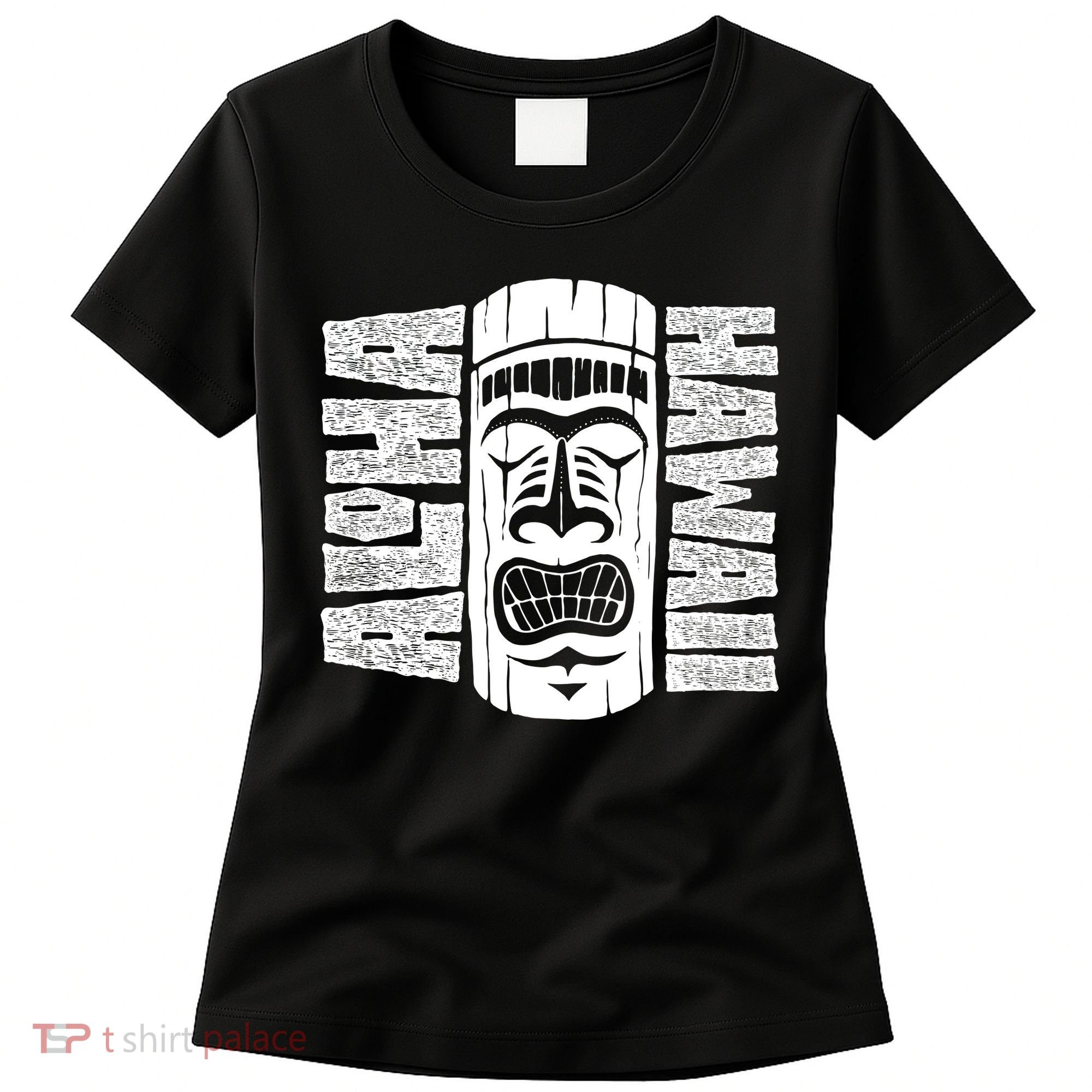 Aloha Hawaii Tiki Statue Women's T-Shirt