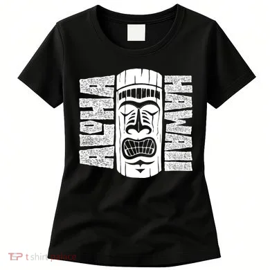 Aloha Hawaii Tiki Statue Women's T-Shirt