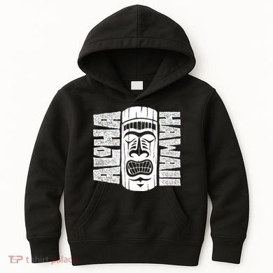 Aloha Hawaii Tiki Statue Kids Hoodie