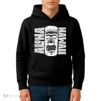 Aloha Hawaii Tiki Statue Kids Hoodie thumb 4