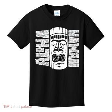 Aloha Hawaii Tiki Statue Kids T-Shirt