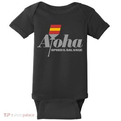 Aloha Speed And Salvage Logo Baby Bodysuit