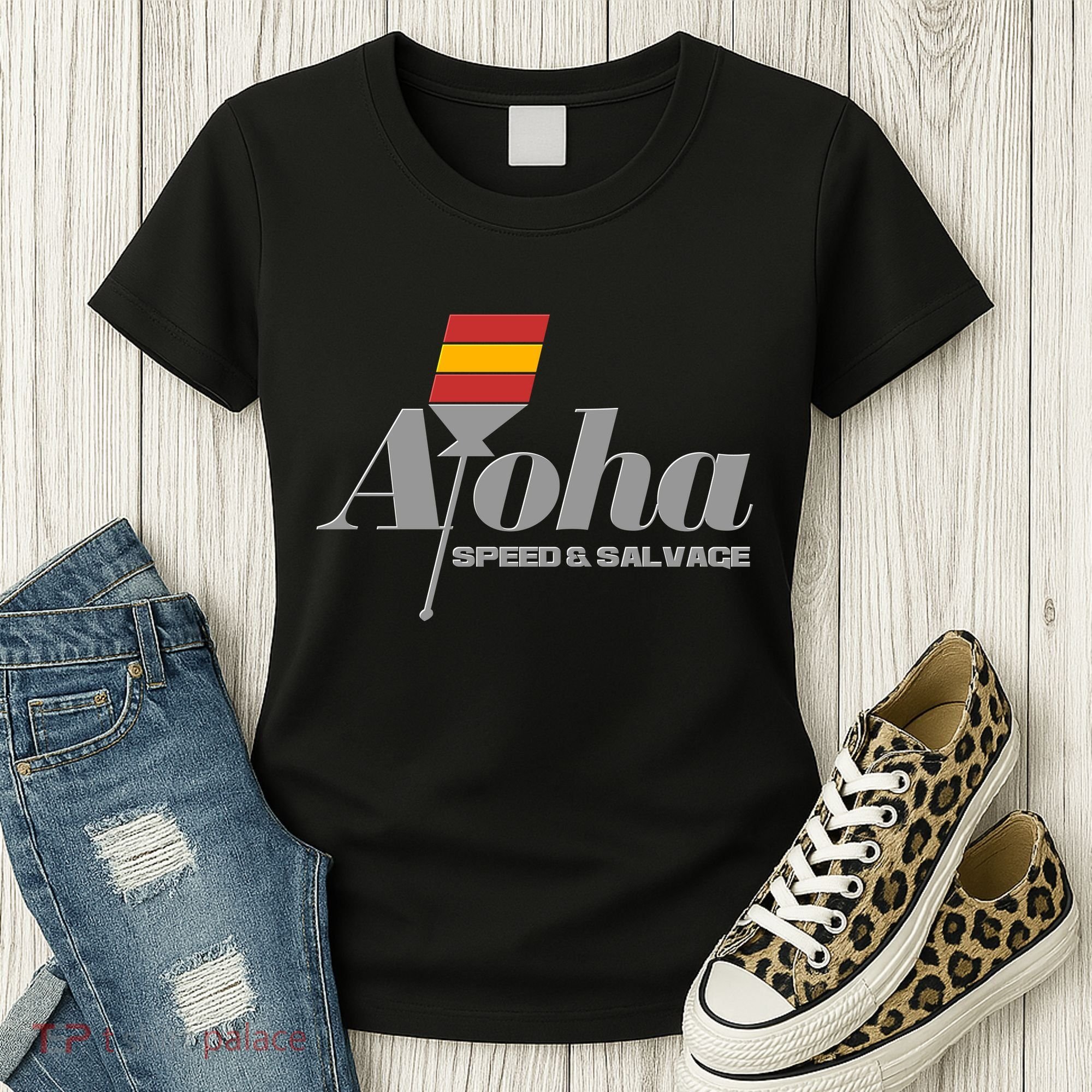Aloha Speed And Salvage Logo Women's T-Shirt