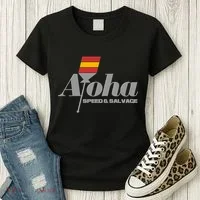 Aloha Speed And Salvage Logo Women's T-Shirt thumb 3