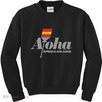 Aloha Speed And Salvage Logo Kids Sweatshirt thumb 0