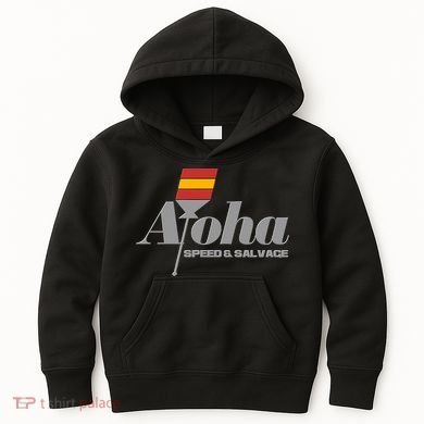 Aloha Speed And Salvage Logo Kids Hoodie