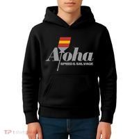 Aloha Speed And Salvage Logo Kids Hoodie thumb 4