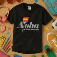 Aloha Speed And Salvage Logo Kids T-Shirt thumb 3