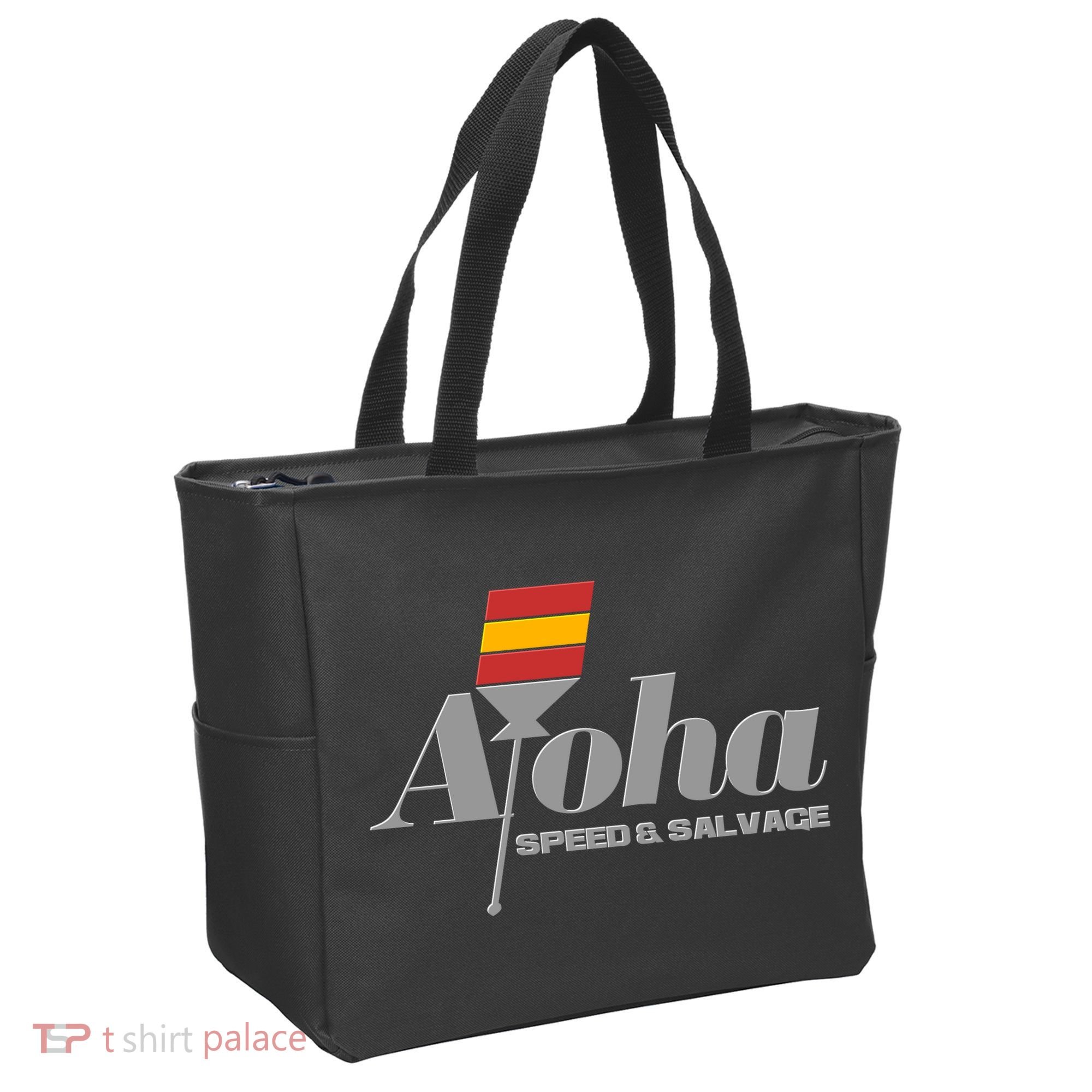 Aloha Speed And Salvage Logo Tote Bag