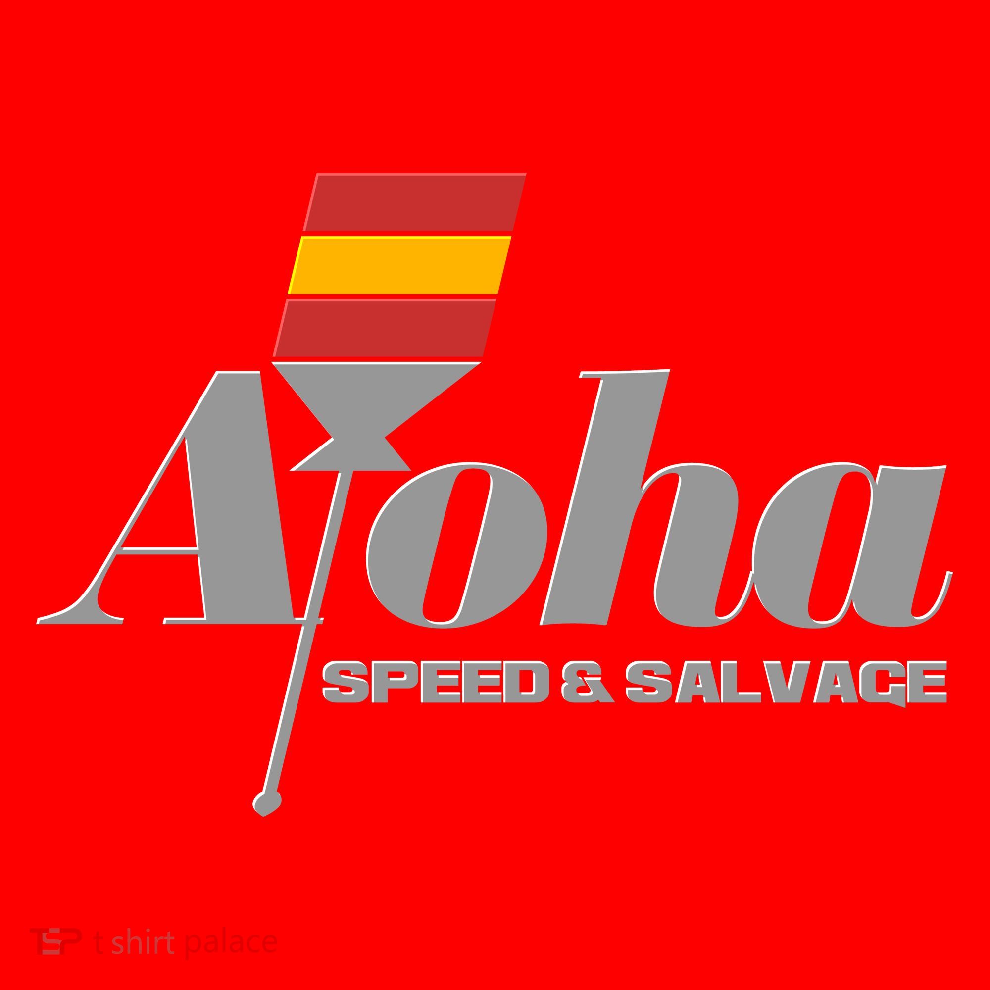 Aloha Speed And Salvage Logo Santa Hat