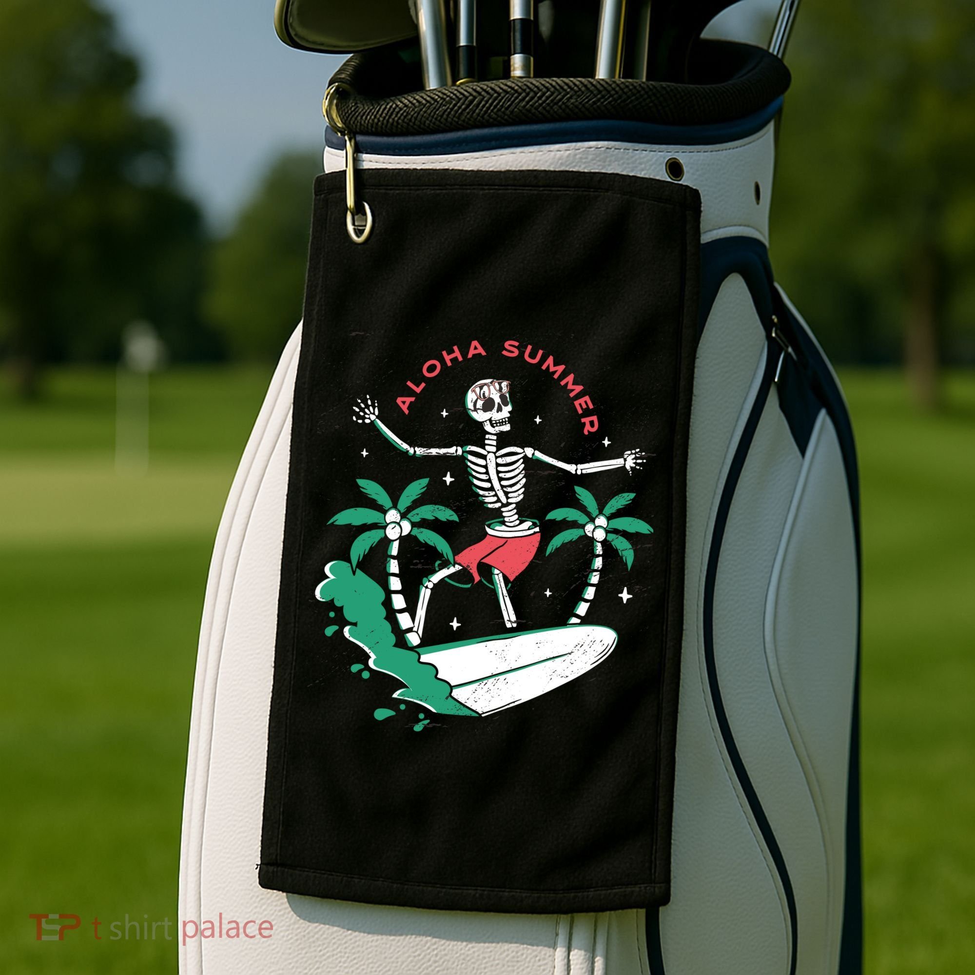 Aloha Summer Golf Towel