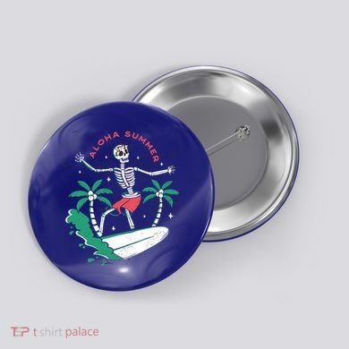 Aloha Summer Button
