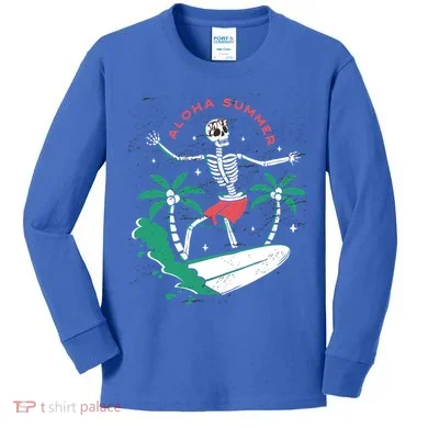 Aloha Summer Kids Long Sleeve Shirt