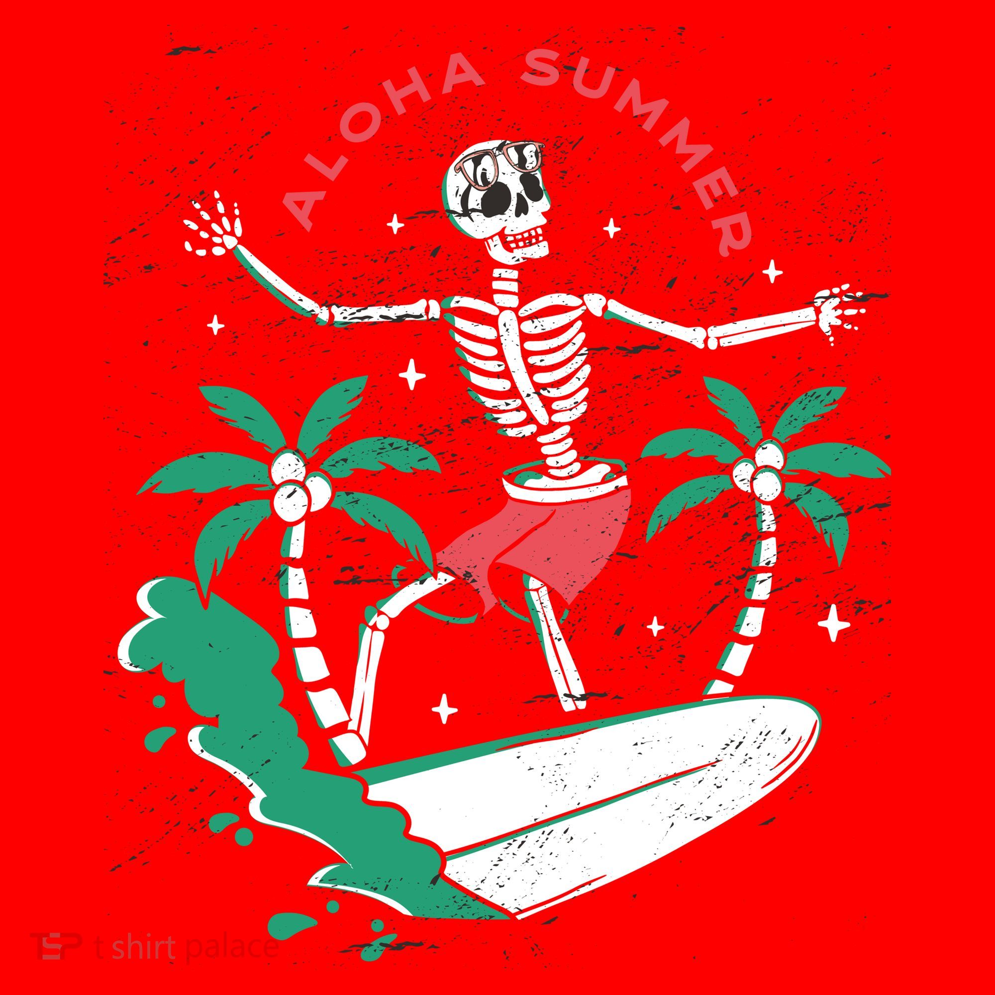 Aloha Summer Santa Hat