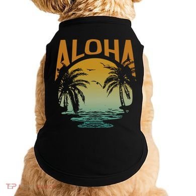 Aloha Summer Beach Doggie Tank