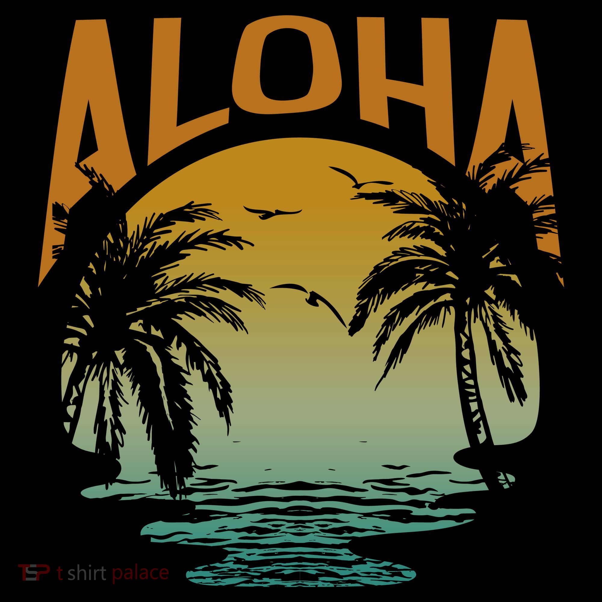 Aloha Summer Beach Doggie Tank