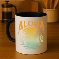 Aloha Summer Beach Coffee Mug thumb 4