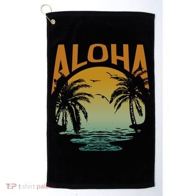 Aloha Summer Beach Golf Towel