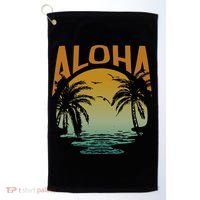 Aloha Summer Beach Golf Towel thumb 0