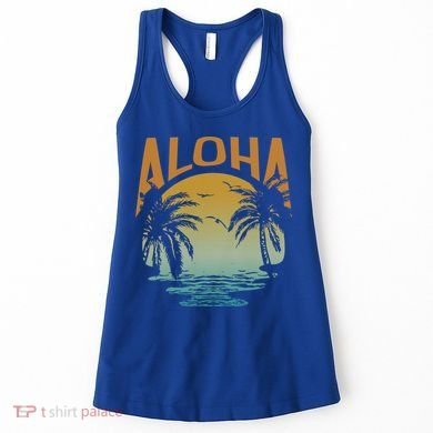 Aloha Summer Beach Women's Tank Top